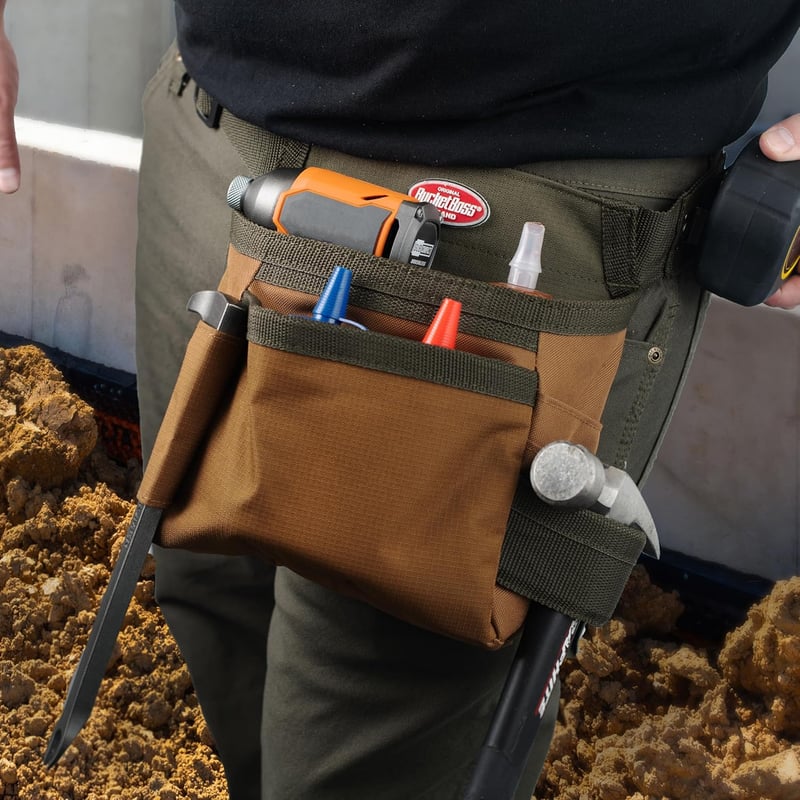 Handyman Tool Holster, Brown – Original Bucket Boss Series