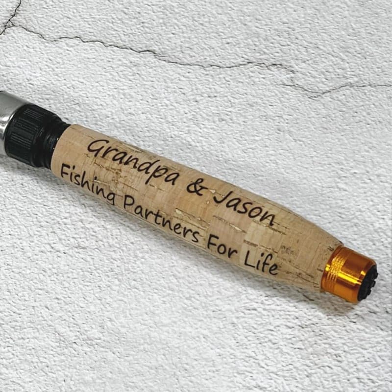 Father's Day Portable Telescopic Fishing Rod, Personalized 1.8M