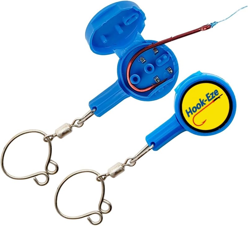 Fishing Knot Tying Tool with Hook Protection for Anglers