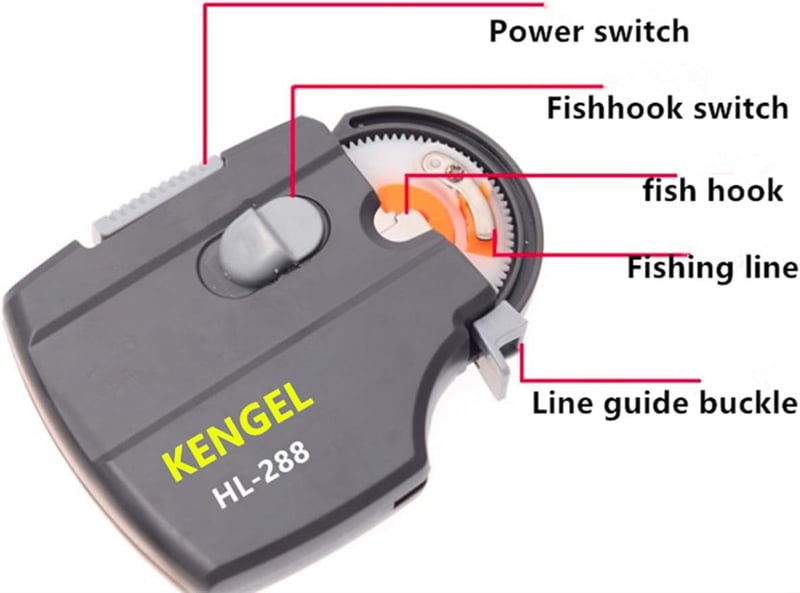 Automatic Fishing Hook Tying Machine - Electric Fishing Tool