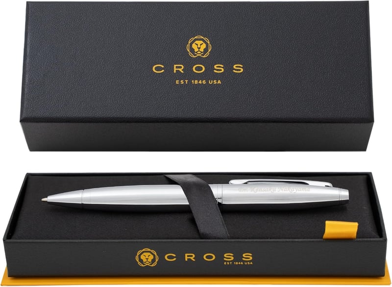 Graduation Cross Pen | Engraved Chrome Finish
