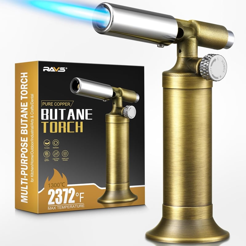 Refillable Kitchen Blow Torch for Men