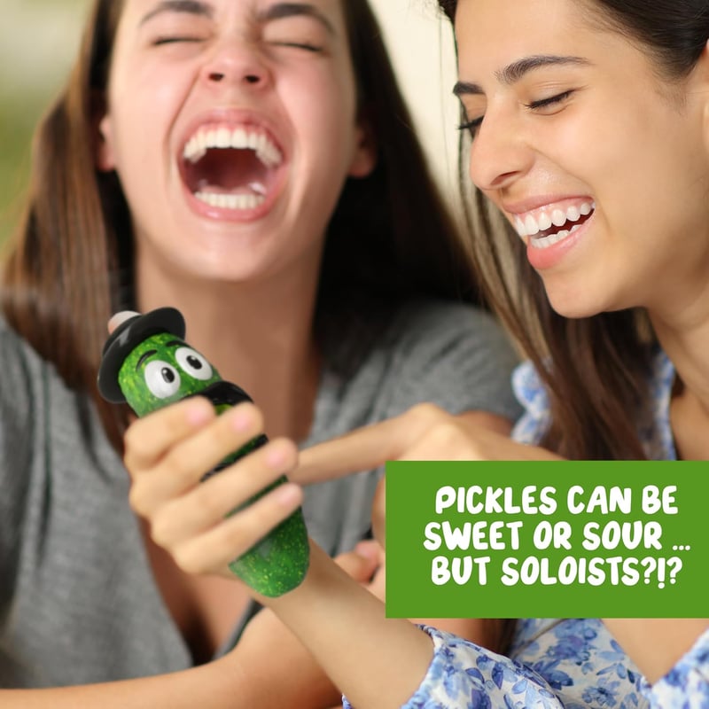 Christmas Yodeling Pickle Gag Gift for All Ages