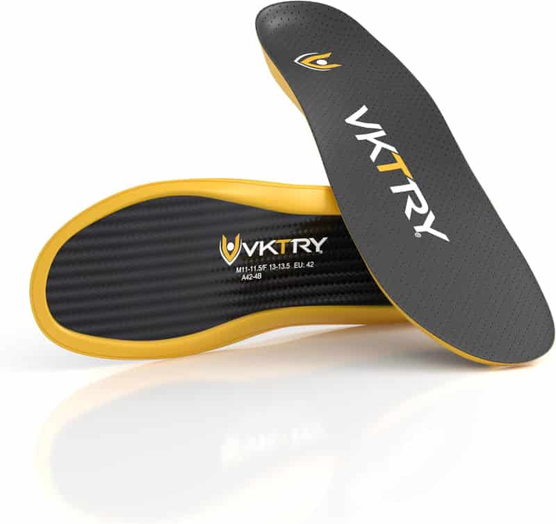Performance Insoles for Sports - Customized Gold Carbon Fiber