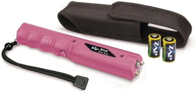 Stun Gun with Flashlight and Case – 800,000 Volts