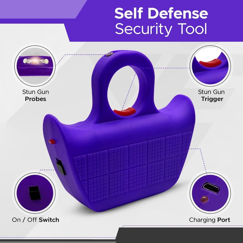 Jogger Stun Gun V2 - Lightweight with Comfort Grip & Pouch