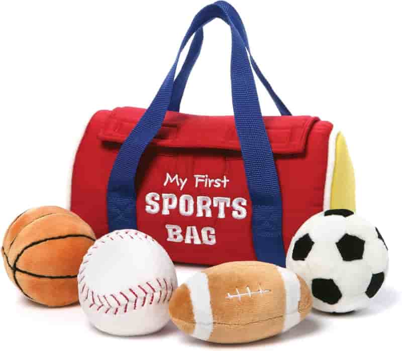 Baby Gift Sports Plush Playset, 5-Piece, Ages 1+