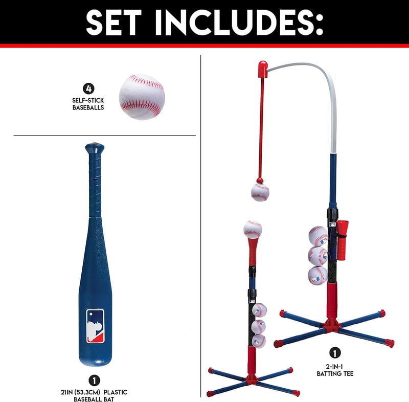 Kids' Grow-with-Me Baseball Tee Set