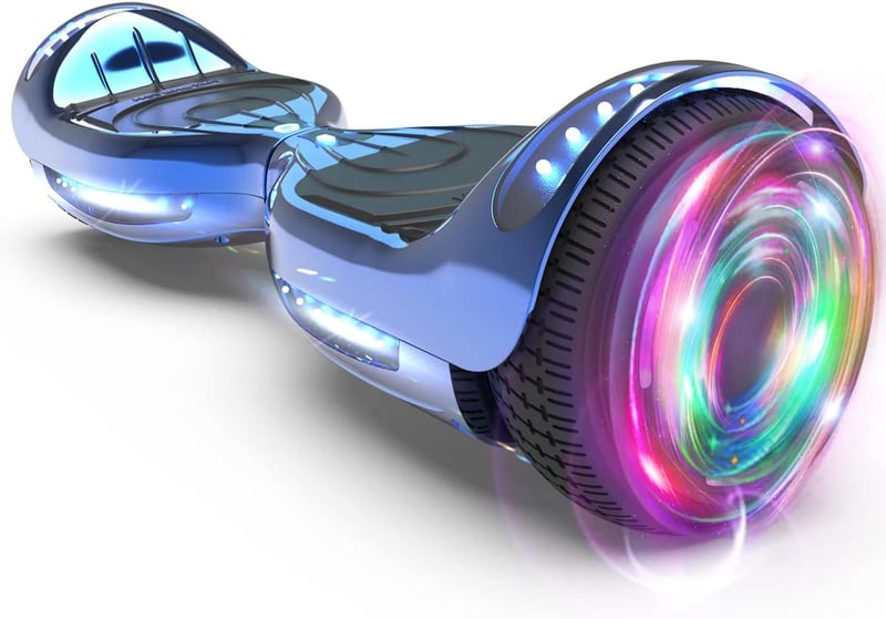 Bluetooth Hoverboard with LED Lights & Self-Balancing Wheels