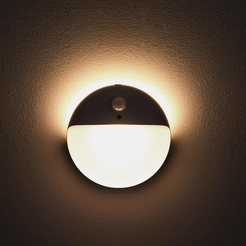 Motion Sensor Night Light, Dimmable, Warm White