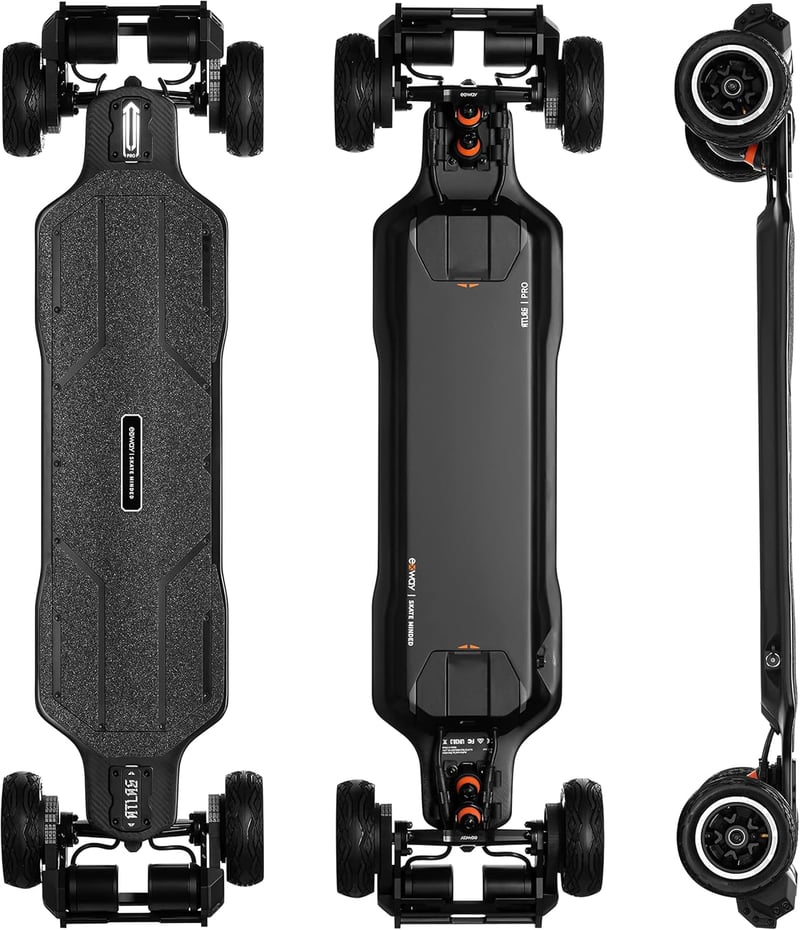 All-Terrain Electric Skateboard, 35 MPH, 24 Miles Range