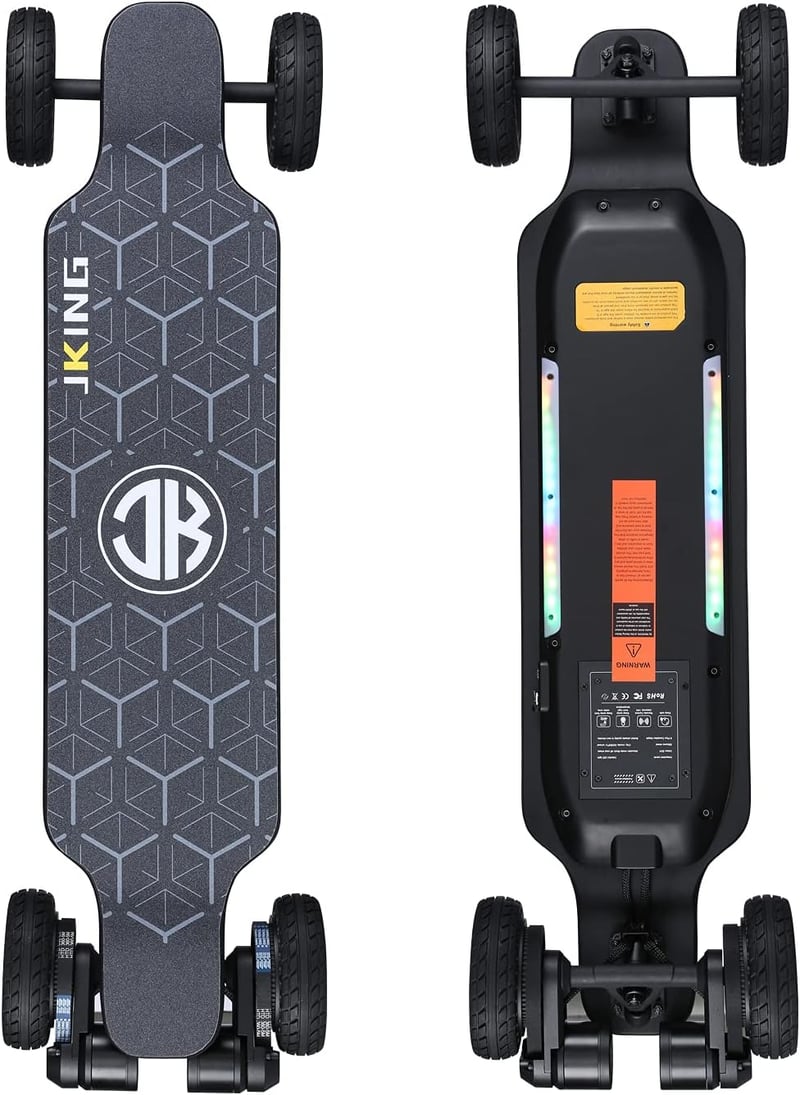 Electric Skateboard with Remote, 1800W Motor, 24 MPH Top Speed