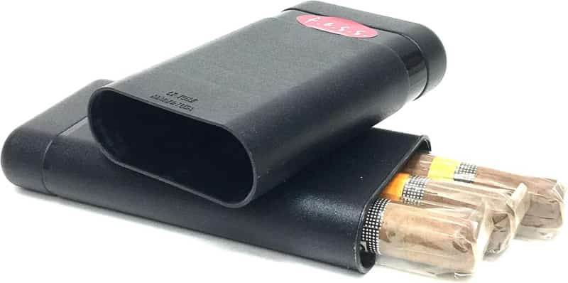 Travel Cigar Holder Humidor - Crushproof & Airtight Design