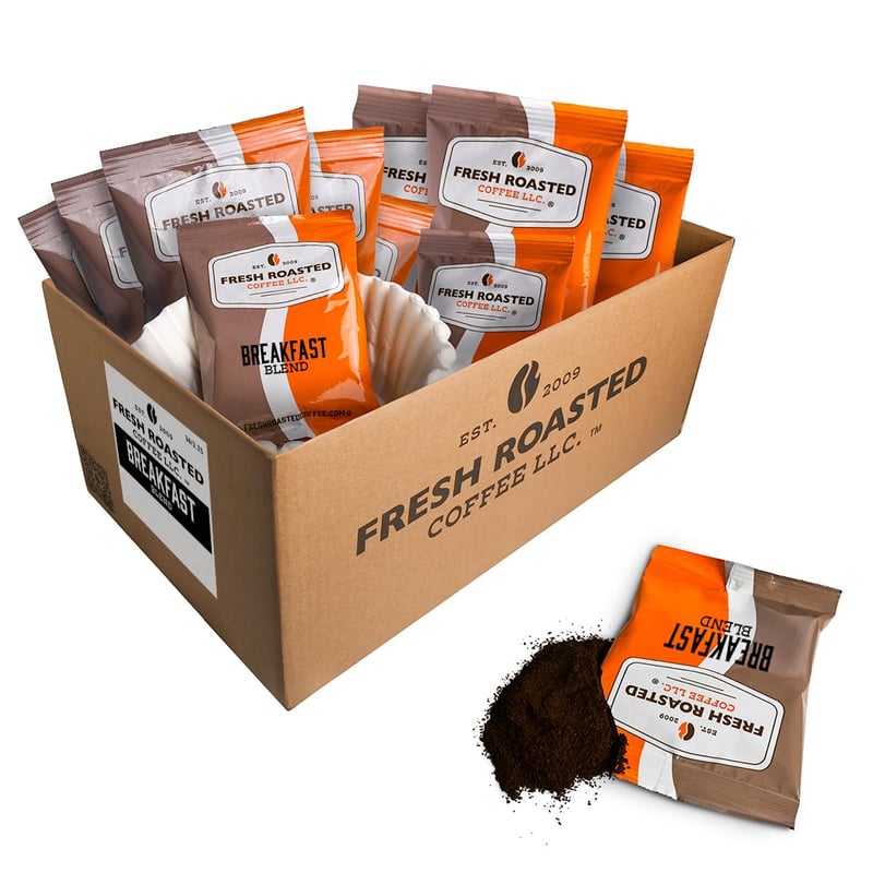 Breakfast Blend Coffee, Kosher Pre-Ground Packs, 2.25 oz, 36 Ct