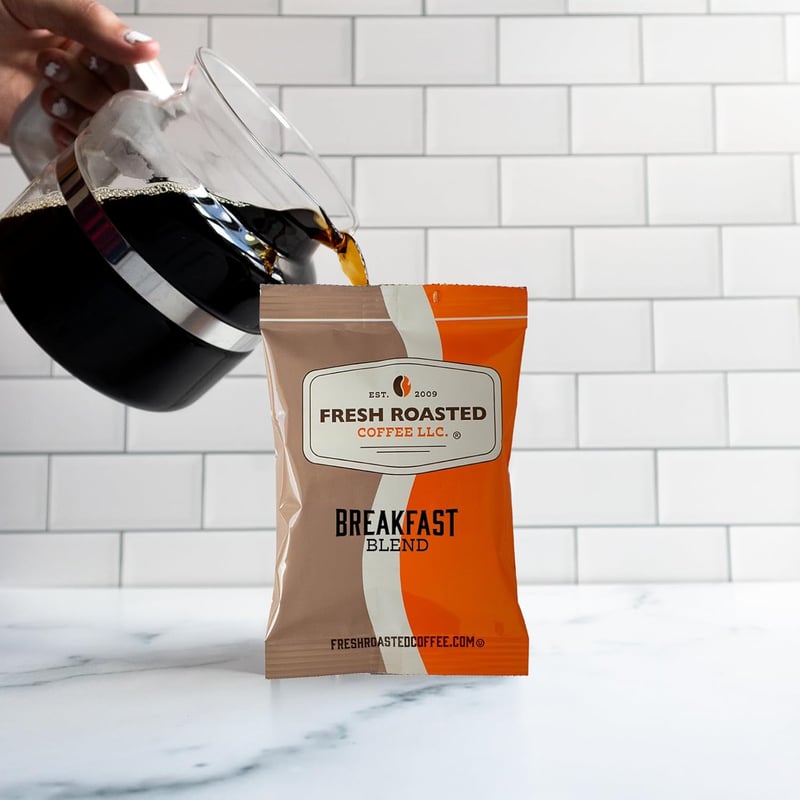 Breakfast Blend Coffee, Kosher Pre-Ground Packs, 2.25 oz, 36 Ct