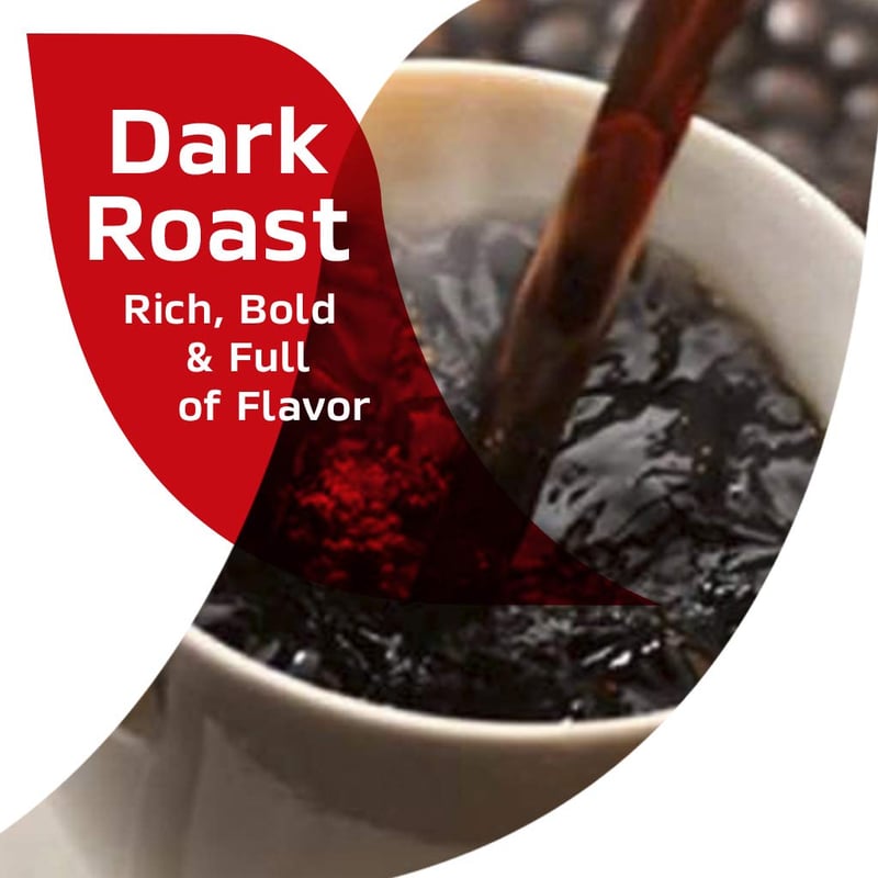 Dark Roast Instant Coffee, 12 Boxes (84 Packets)