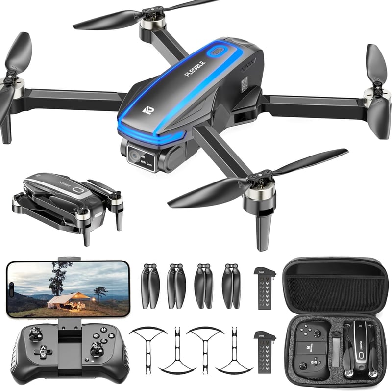 4K Foldable Drone with Camera & FPV for Adults & Kids