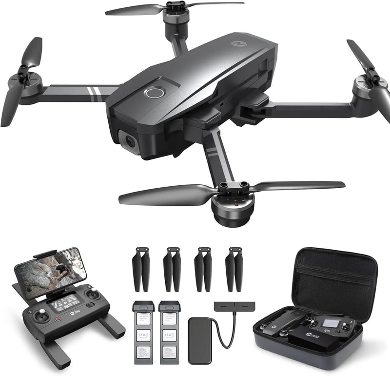4K UHD GPS Drone for Adults, Foldable with Auto Return