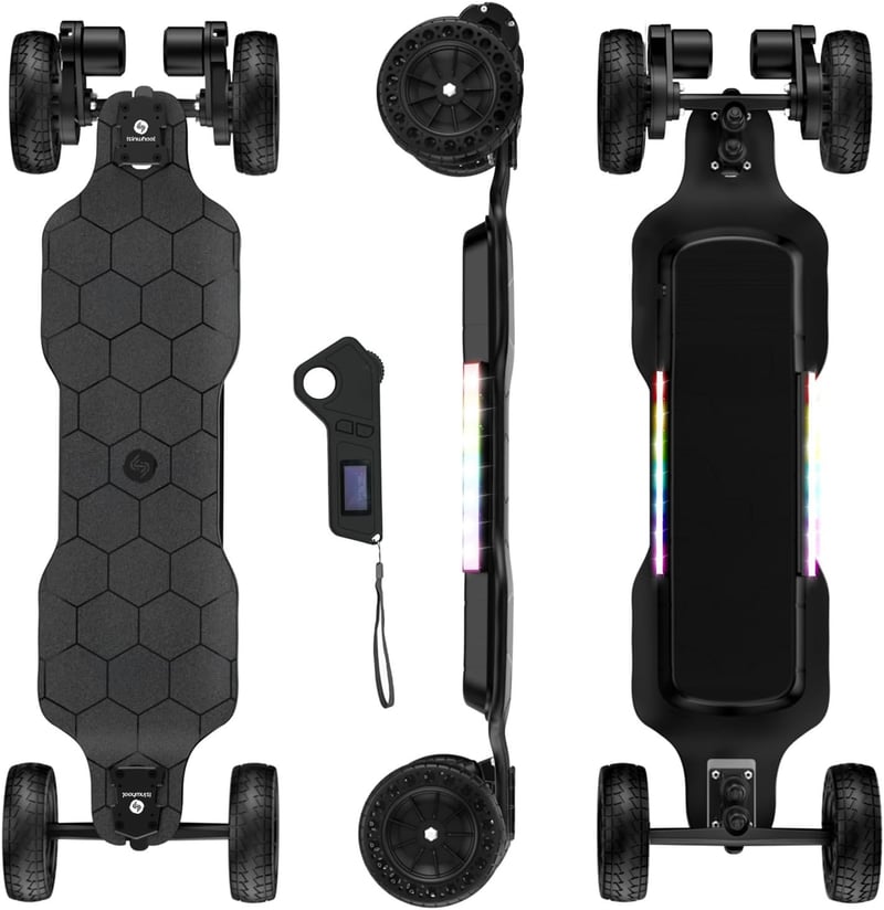 Electric Skateboard with Remote for Adults & Teens