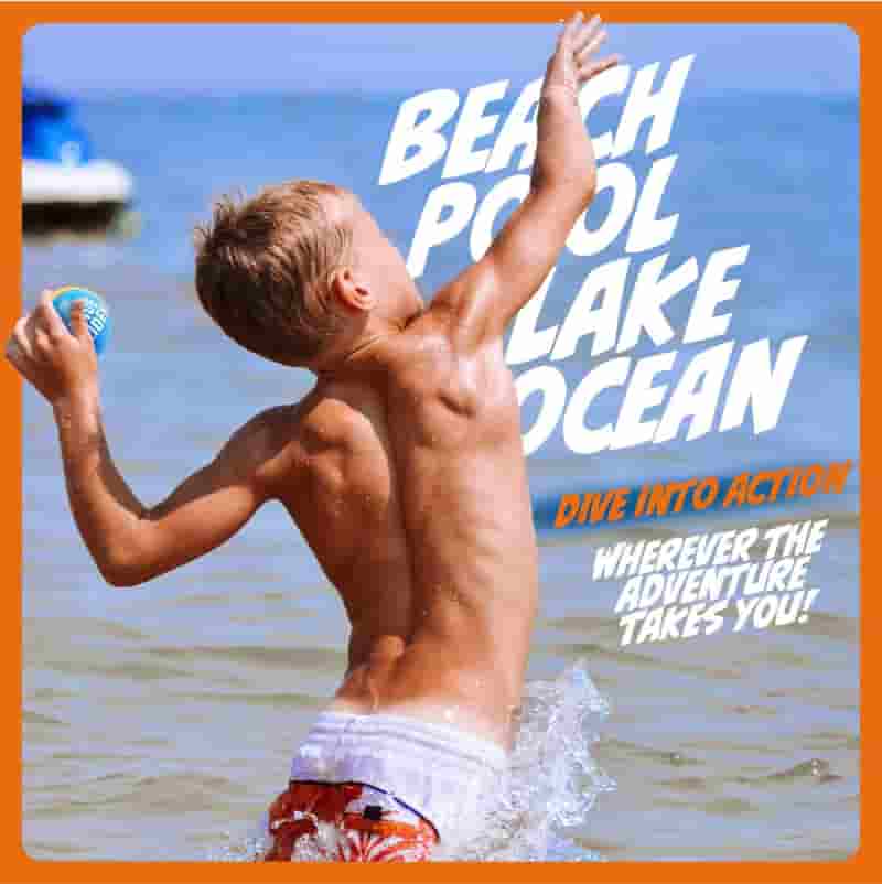 Skipping Water Balls – Floating Pool & Beach Toy for Kids & Families