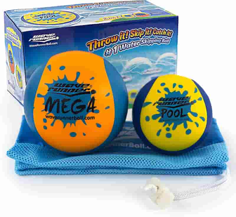 Summer Water Bouncing Balls Duo – Foam Grip Beach & Pool Toy