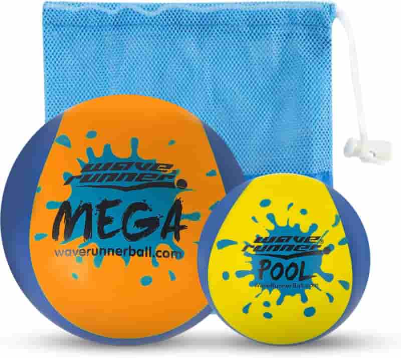 Summer Water Bouncing Balls Duo – Foam Grip Beach & Pool Toy
