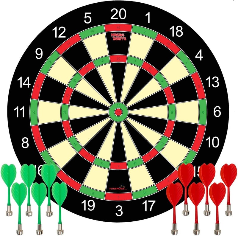 Magnetic Dart Game Set – Safe Indoor/Outdoor Toy for Kids & Adults