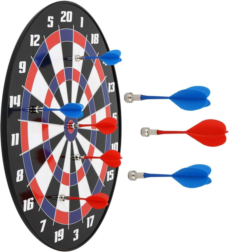 Magnetic Dart Board Game Set, 16