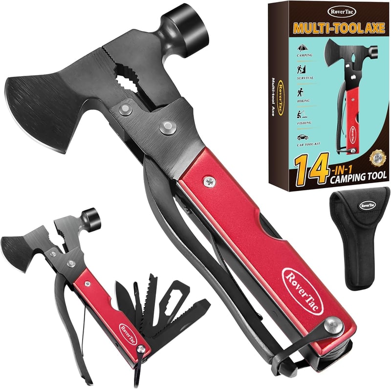 Camping Multi-Tool Axe & Knife - Gift for Men