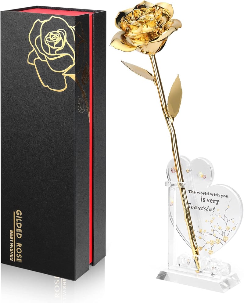 Birthday Gold-Dipped Rose for Women