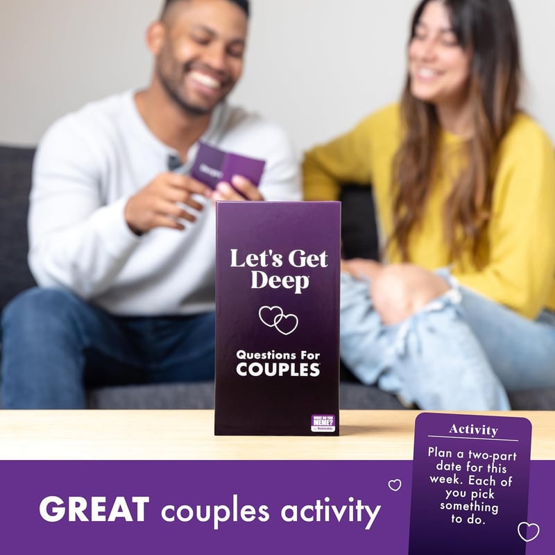 Date Night Couples' Question Card Game, 300 Cards