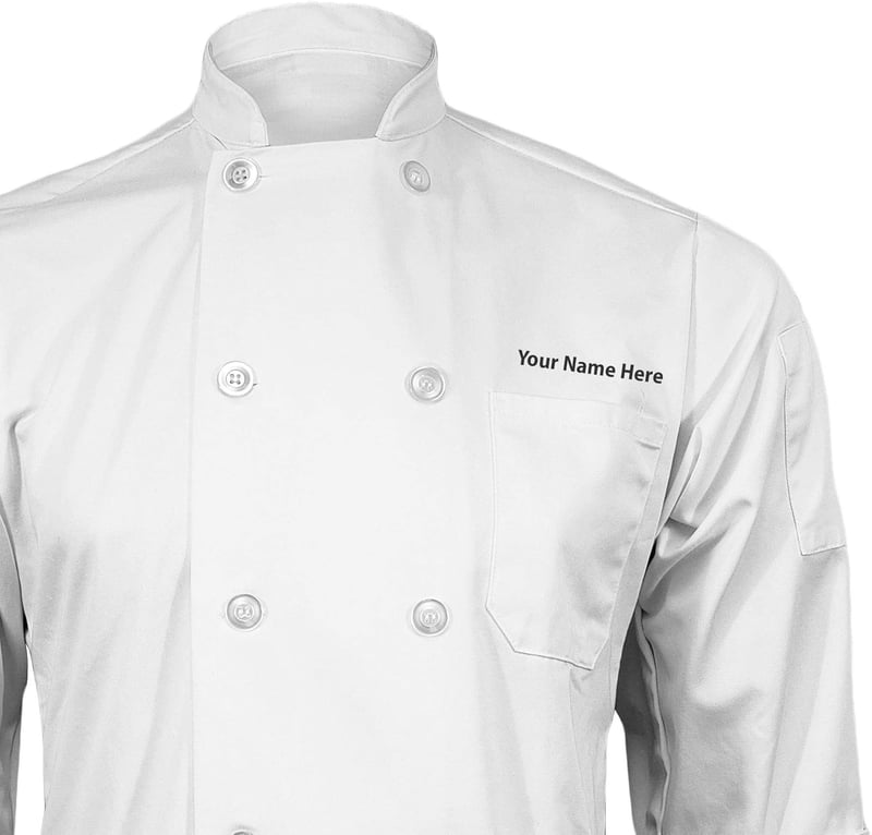 Custom Embroidered Chef Coat