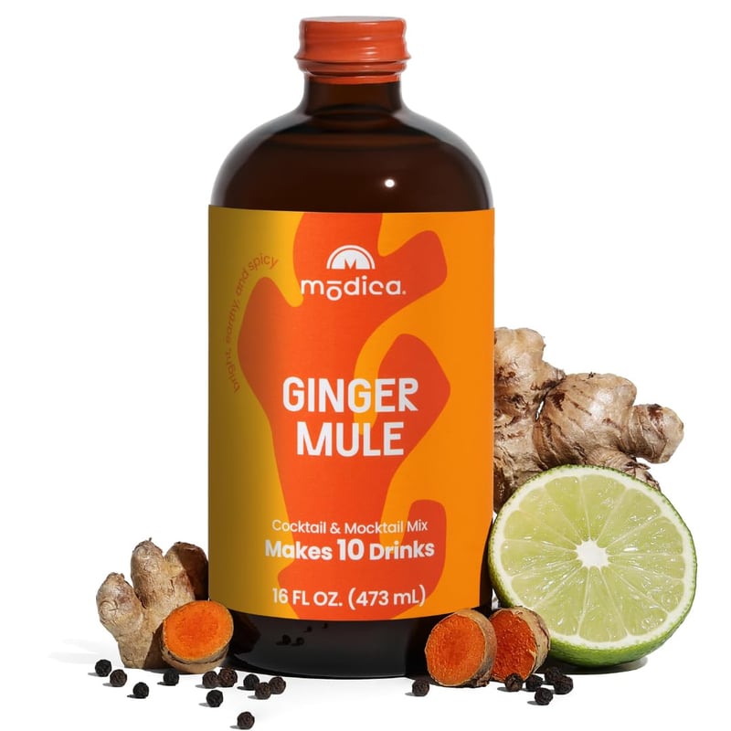Mixologist's Non-Alcoholic Turmeric Mule Mixer