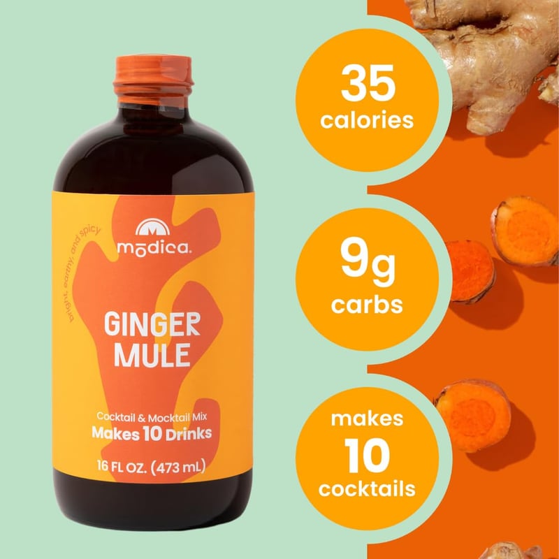 Mixologist's Non-Alcoholic Turmeric Mule Mixer