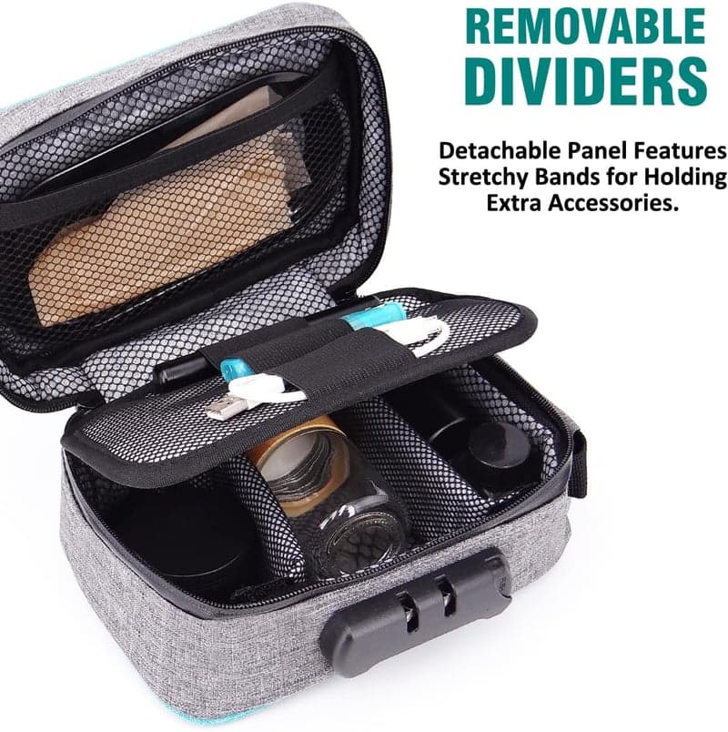 Smell Proof Lockable Tobacco Bag for Friends