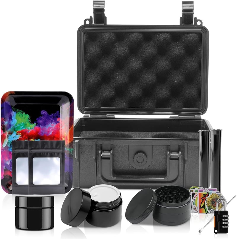 Smell Proof Lock Box for Home & Travel