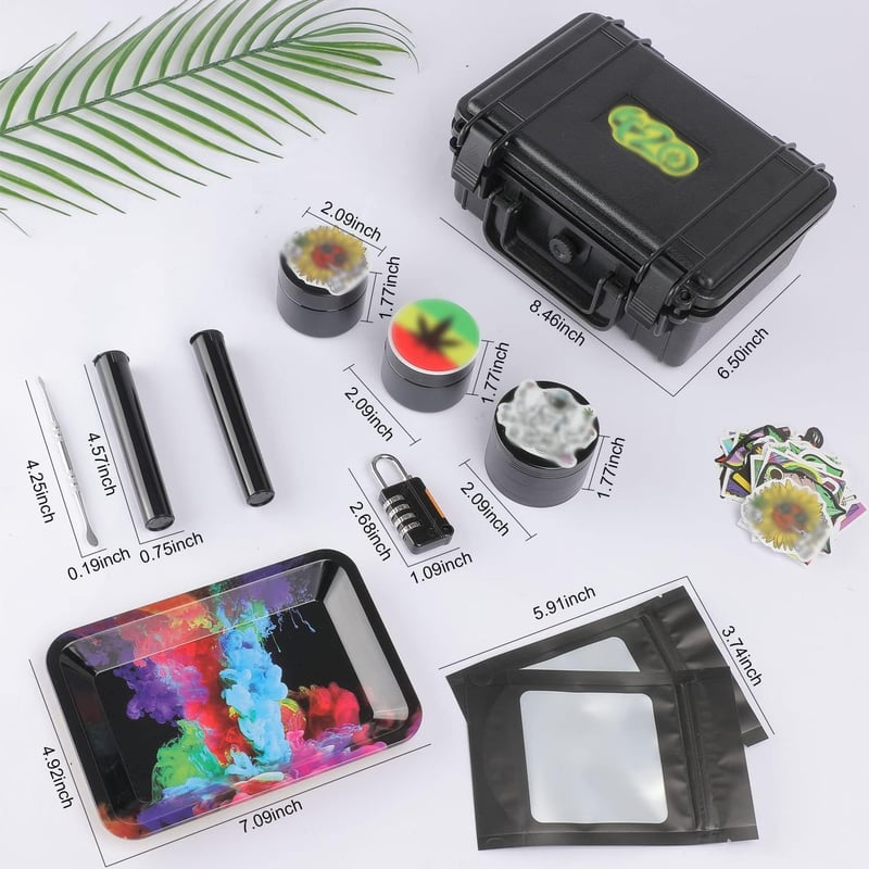 Smell Proof Lock Box for Home & Travel