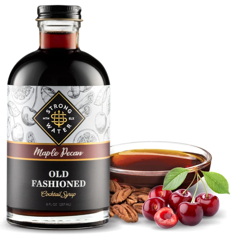 Maple Pecan Old Fashioned Cocktail Mixer - Handcrafted