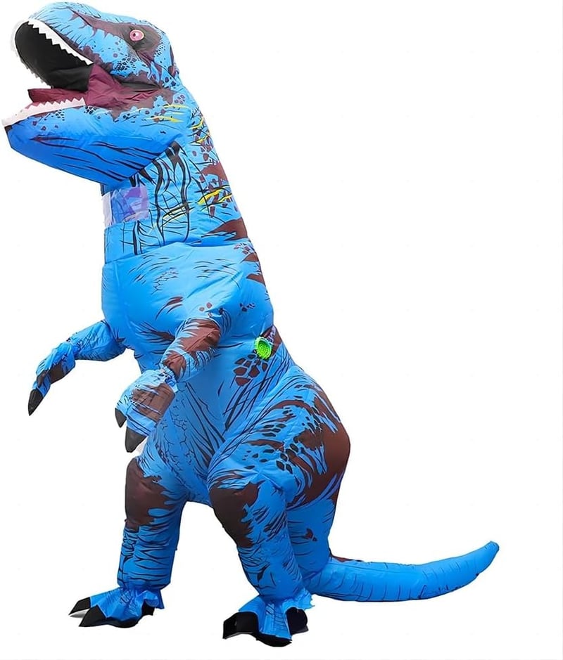 Halloween T-Rex Inflatable Dinosaur Costume for Adults