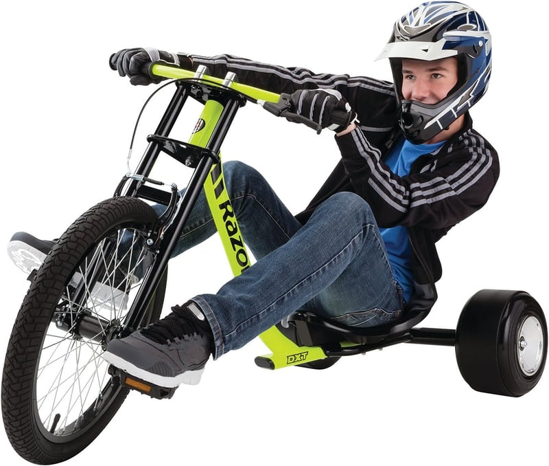Drift Trike Bike – Razor DXT Yellow, One Size