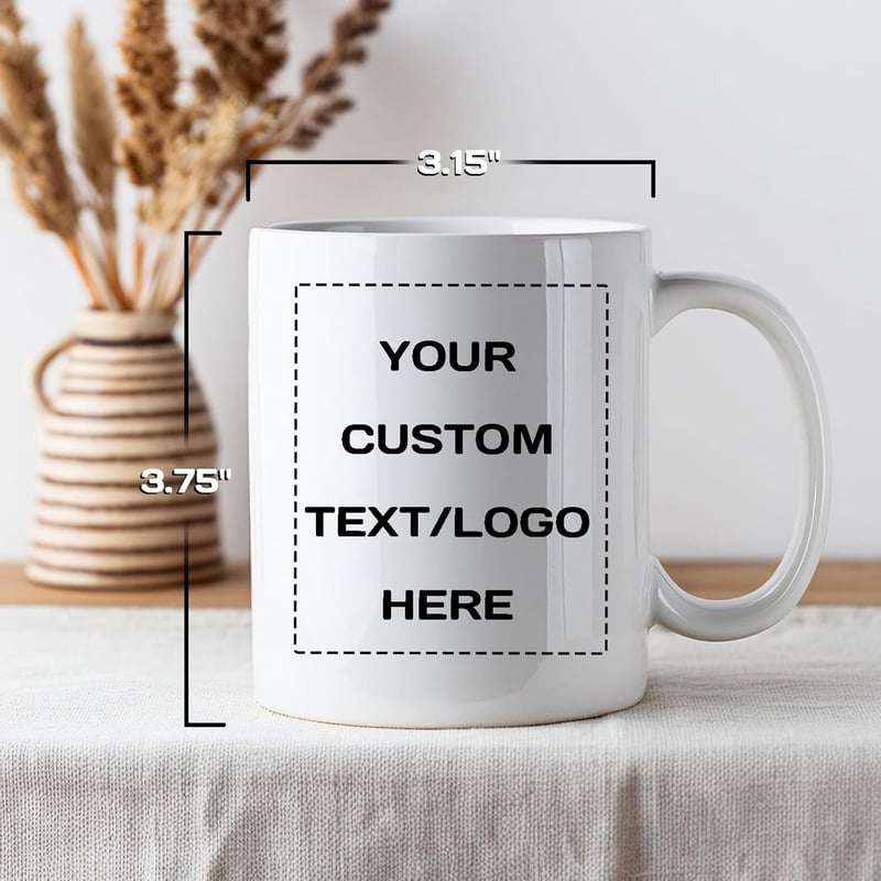 Personalized Photo Mug with Text – Custom Gift for Any Occasion