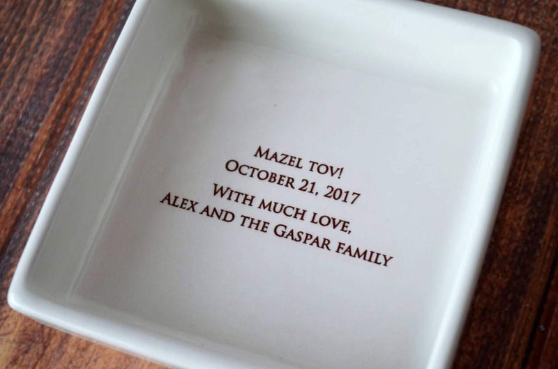 Bar or Bat Mitzvah Star of David Keepsake Box