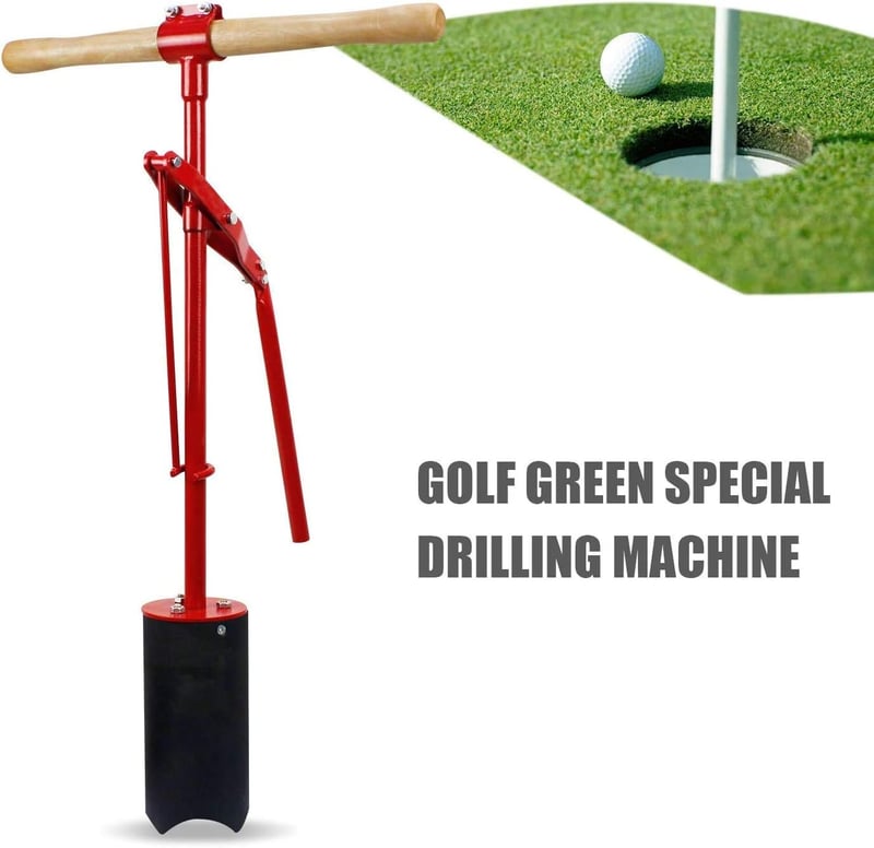 Golf Green Hole Cutter with Steel Scalloped Blade