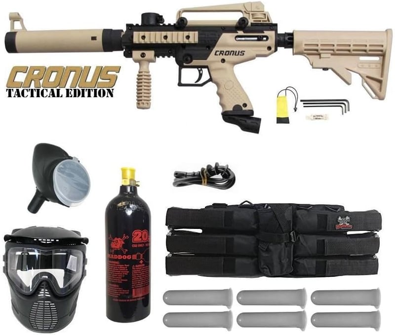 Tippmann Cronus Paintball Gun Starter Kit