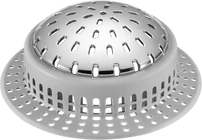 Upgraded Silicone Drain Catcher for Hair, Anti-Clogging Design