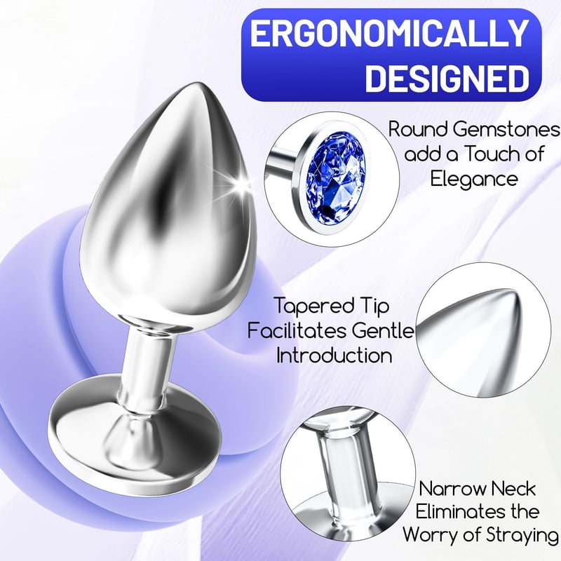 Expanding Anal Plug Relax Toy for Women