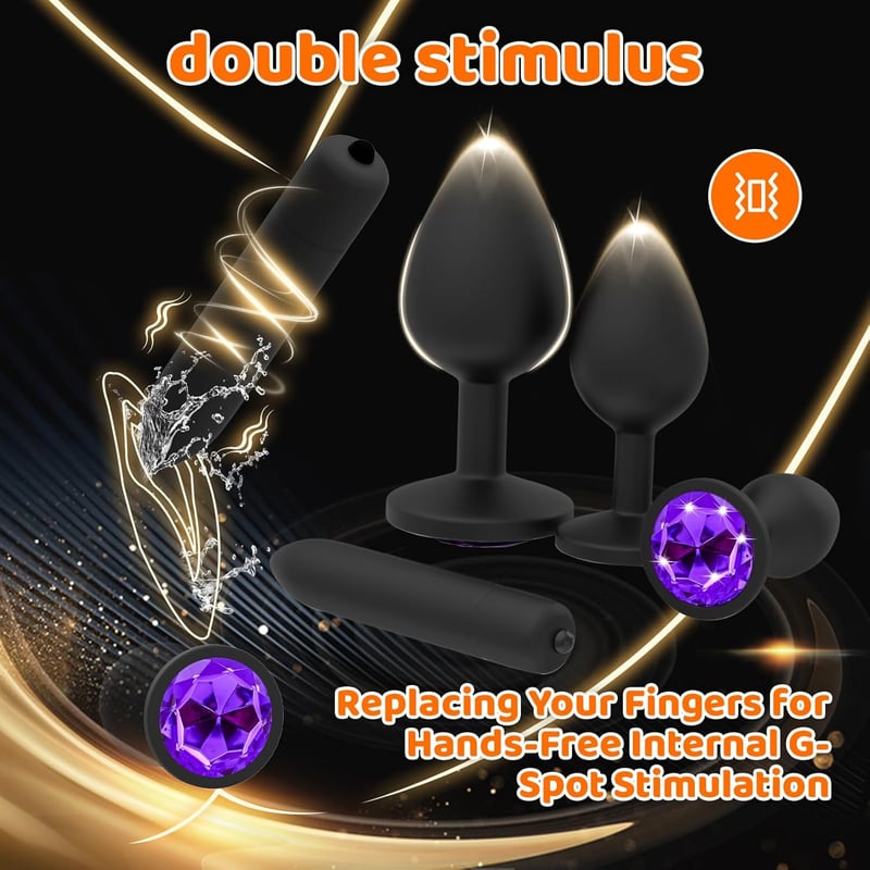 Silicone Butt Training Set for Couples