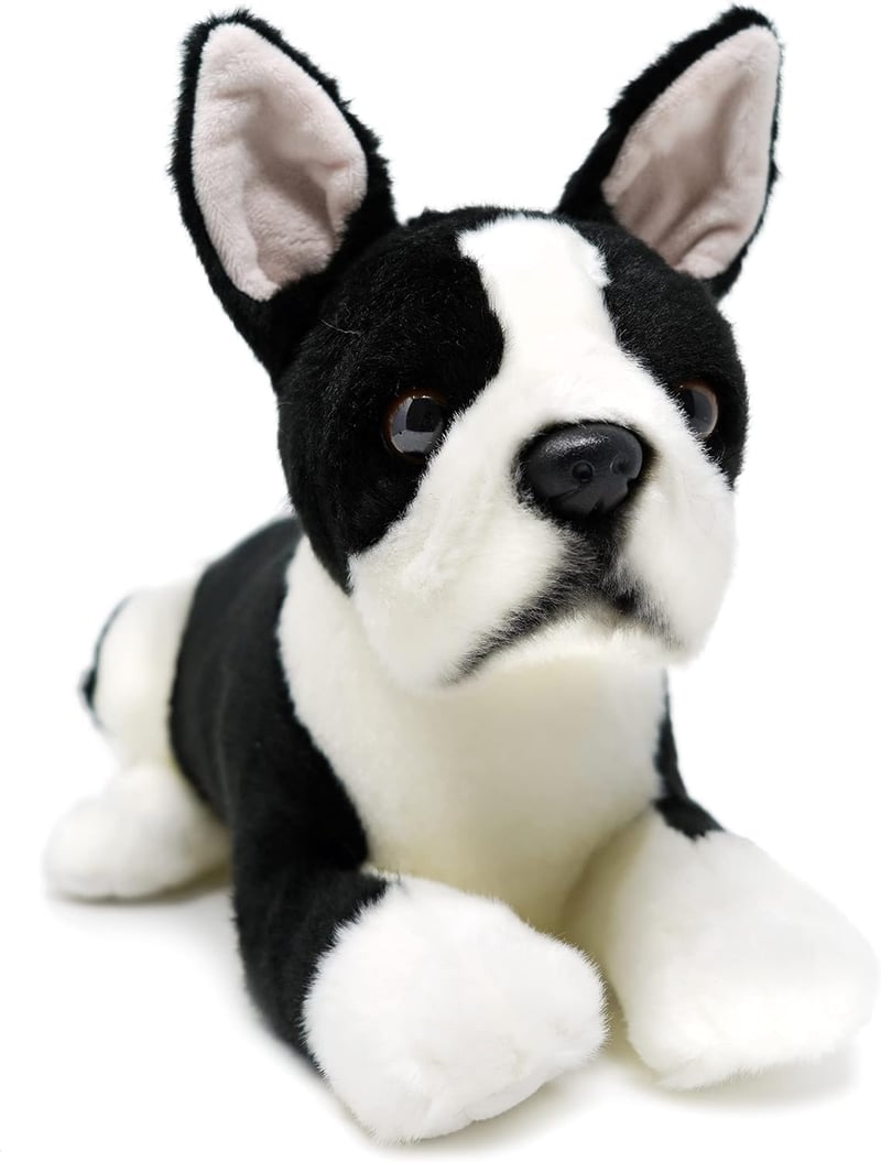 Boston Terrier Plush Dog - 12