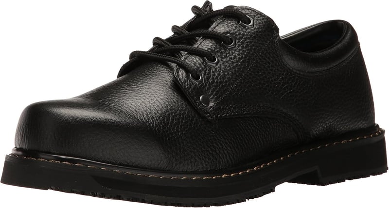 Men's Slip Resistant Work Oxford Shoes