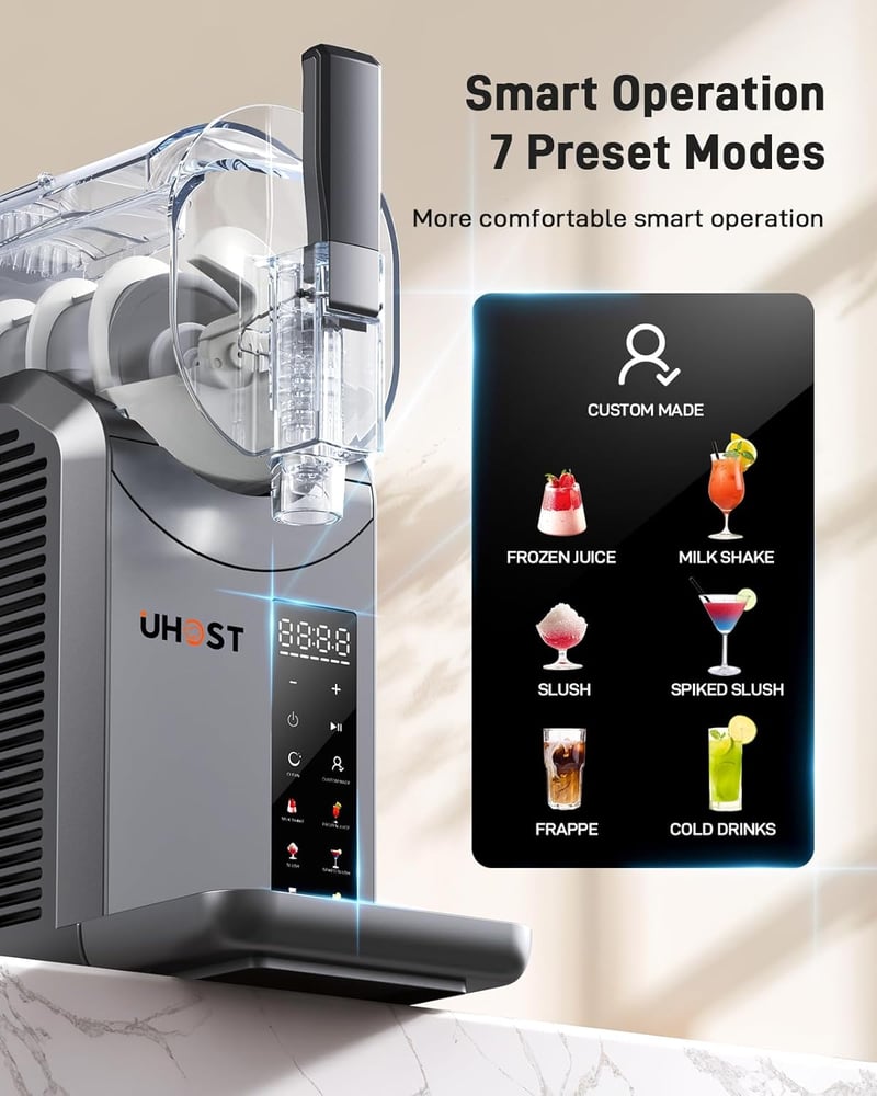 Frozen Drink Maker – 72 Oz Slushie Machine for Home & Parties